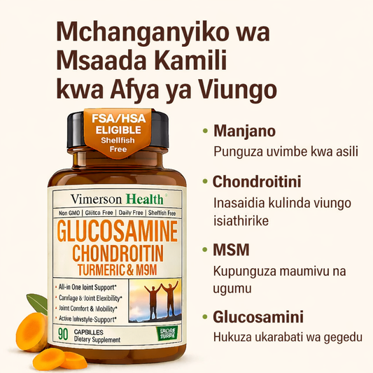 Glucosamine Chondroitin Tumeric & MSM