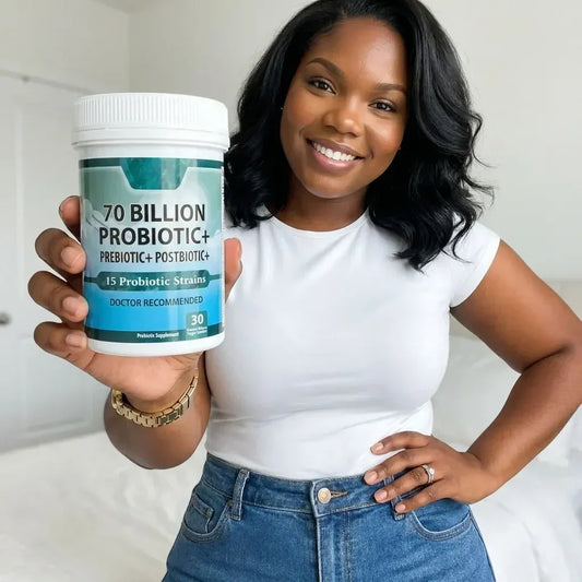 70 Billion Probiotic+ | Mfumo wa Juu wa 3-in-1 kwa Afya ya Tumbo